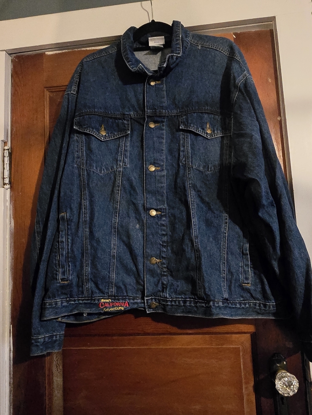 Disney California Adventure Dark Blue Denim Jacket